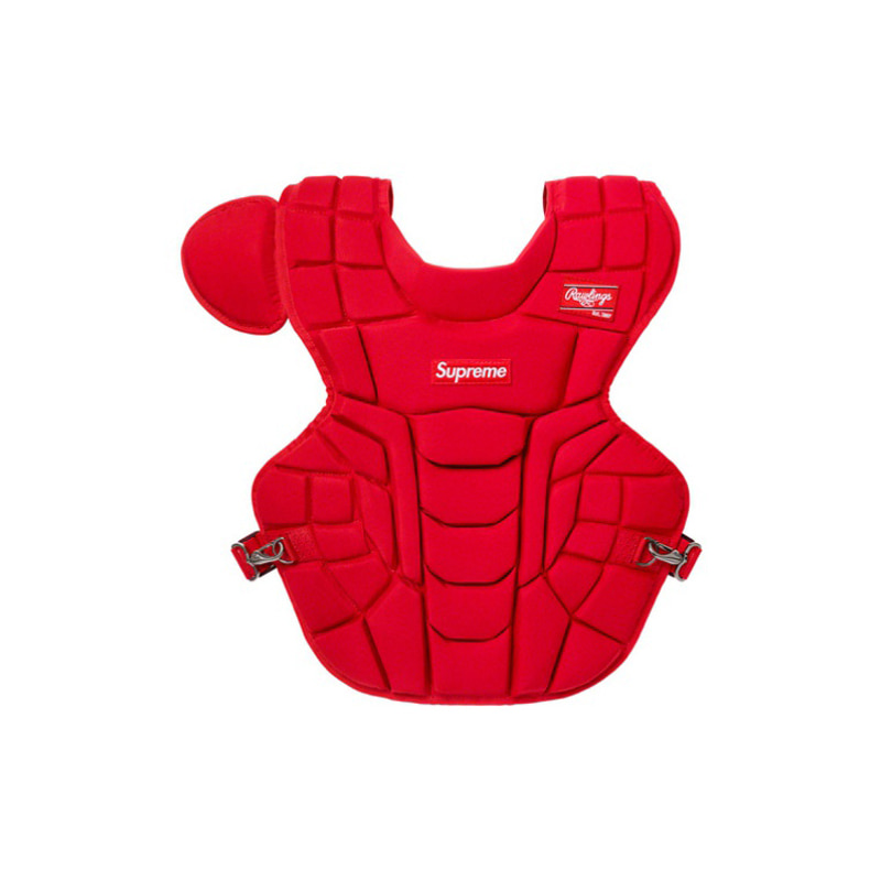 RAWLINGS CATCHER&#039;S CHEST PROTECTOR (RED)